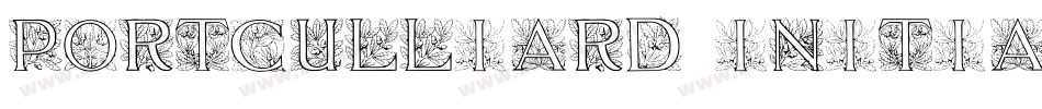 Portculliard Initials字体转换